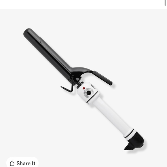White and Black Curling Iron - Picture 1 of 4